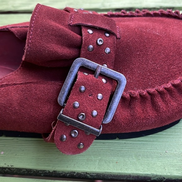 Free People studded “After the ride” Mules - Picture 5 of 9